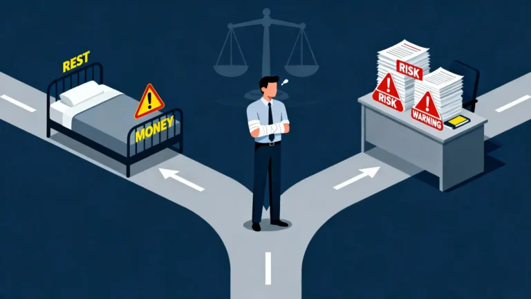 【工傷指南】工傷期間返工？律師詳解4大嚴重後果與病假糧計算