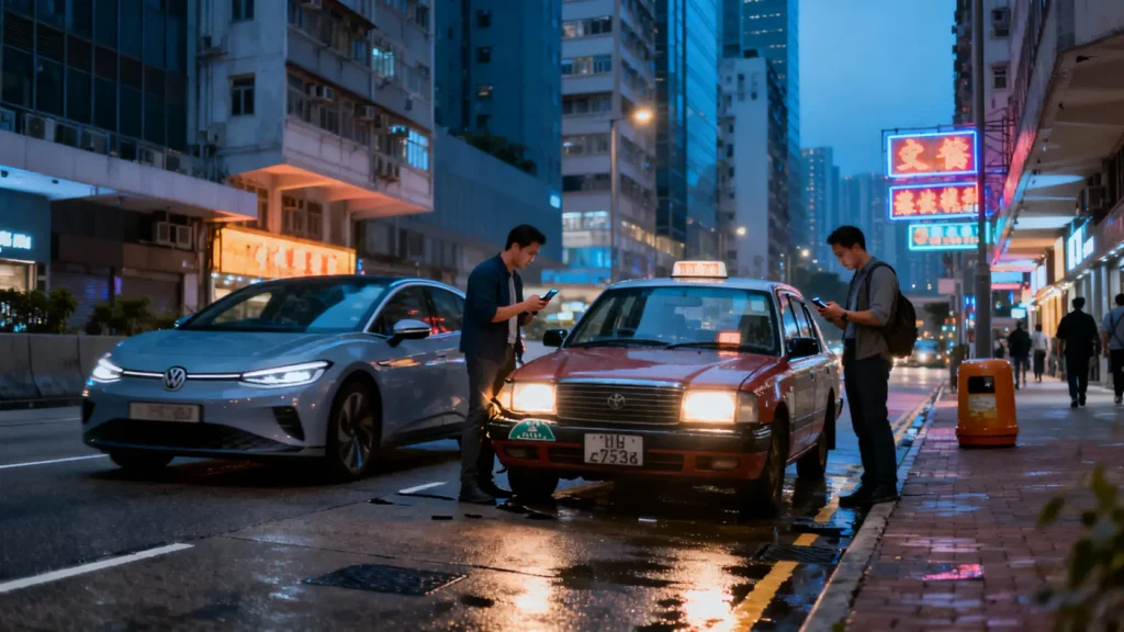 香港撞車處理程序全攻略:炒車點算?5步應對輕微意外及報警期限 2 香港撞車處理程序全攻略:炒車點算?5步應對輕微意外及報警期限