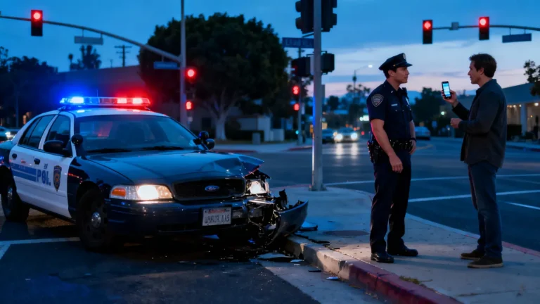 警車撞車處理全攻略：被警車撞到點索償？5步釐清意外責任