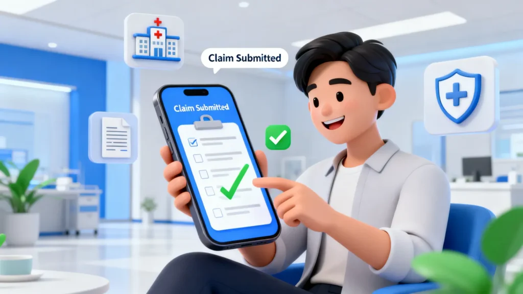 AIA醫療索償教學2026|四步完成友邦住院Claim Form(申請流程+填寫指南) 2 AIA醫療索償教學:5步搞掂友邦住院Claim Form,申請流程、表格填寫懶人包