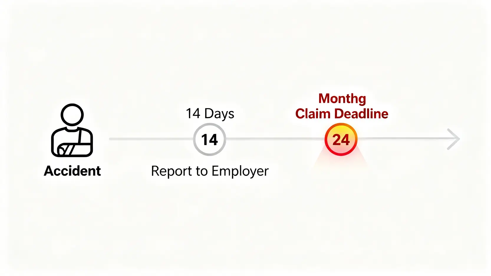 工傷賠償計算懶人包:5步學識點計五分四糧、永久傷殘賠償金額 5 工傷賠償申報及索償的法定期限時間線。