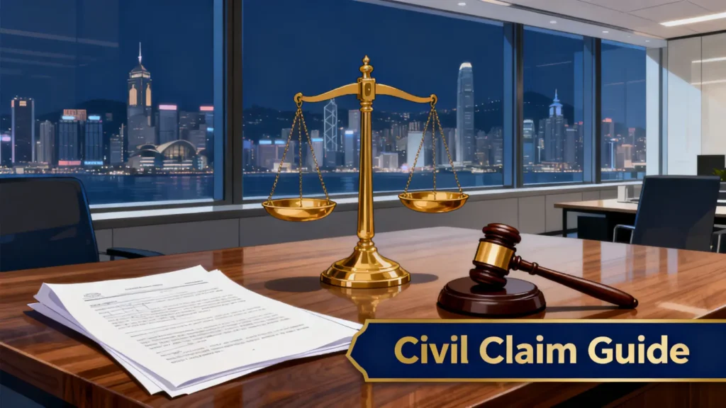 香港民事索償程序全攻略:5步追討賠償、人身傷亡時限及律師費用 2 香港民事索償程序全攻略:5步追討賠償、人身傷亡時限及律師費用