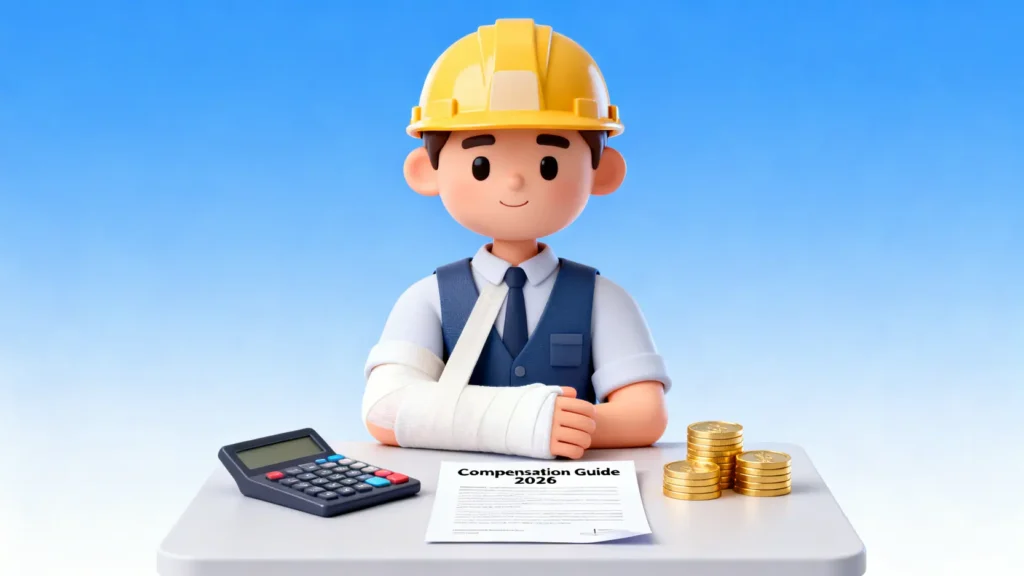 工傷賠償2026:計算方法、賠償上限及《僱員補償條例》金額全攻略 2 工傷賠償2026:計算方法、賠償上限及《僱員補償條例》金額全攻略
