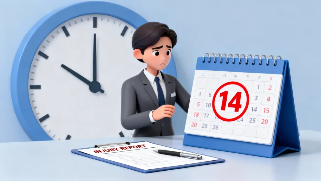 報工傷期限必讀:錯過14日申報點算?專家詳解工傷呈報程序、遲報後果 2 報工傷期限必讀:錯過14日申報點算?專家詳解工傷呈報程序、遲報後果