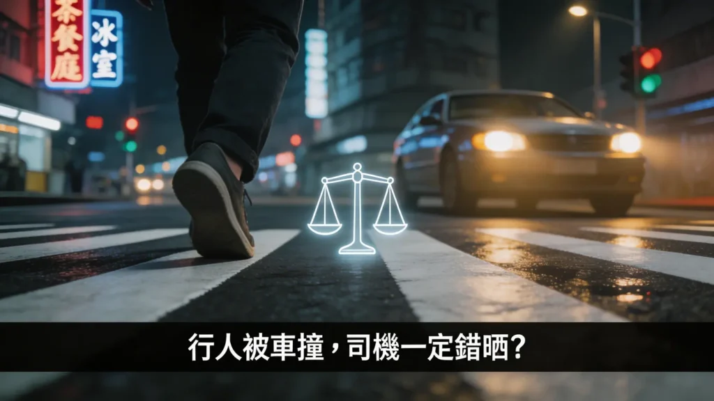 行人被車撞,司機一定錯晒?解構香港行人交通意外賠償與責任 2 行人被車撞,司機一定錯晒?解構香港行人交通意外賠償與責任